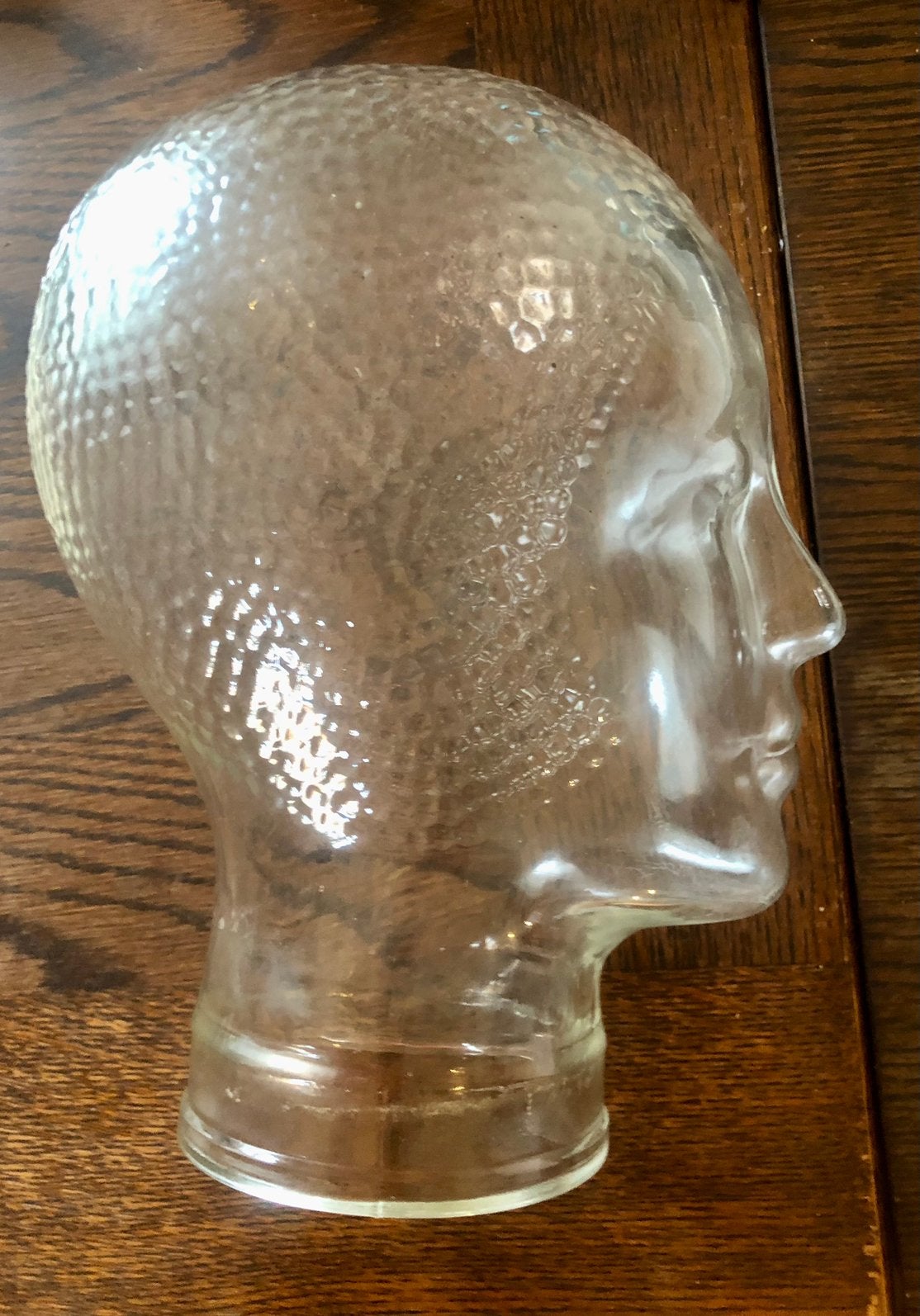 Glazen hoofd / vintage, Verzamelen, Ophalen of Verzenden, Overige typen