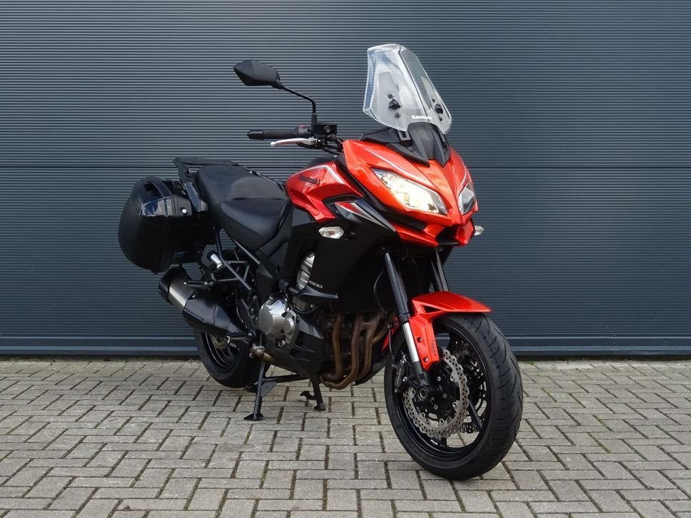 KAWASAKI VERSYS 1000 ABS 2017 kofferset middenbok, 4 cilinders, Motorrijbewijs A, Bedrijf, Onbekend
