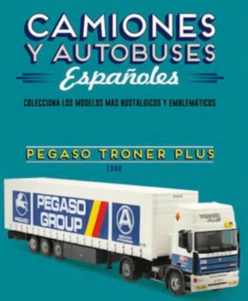 Pegaso Troner Plus PEGASO GROUP 1988 1/43 camion autobus # 3, Verzenden, Nieuw, Bus of Vrachtwagen, Overige merken
