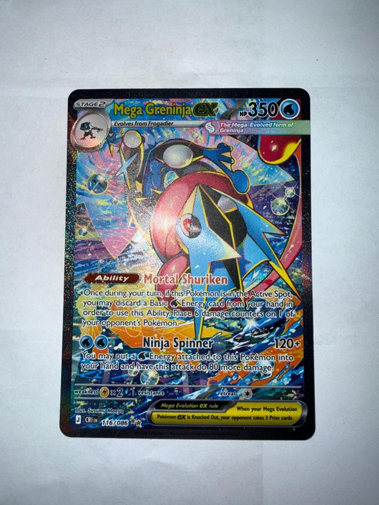 Mega Greninja 116/086, Ophalen of Verzenden, Zo goed als nieuw