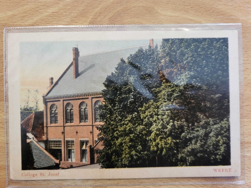 ansicht WEERT college st. Jozef, Ophalen, Voor 1920, Limburg