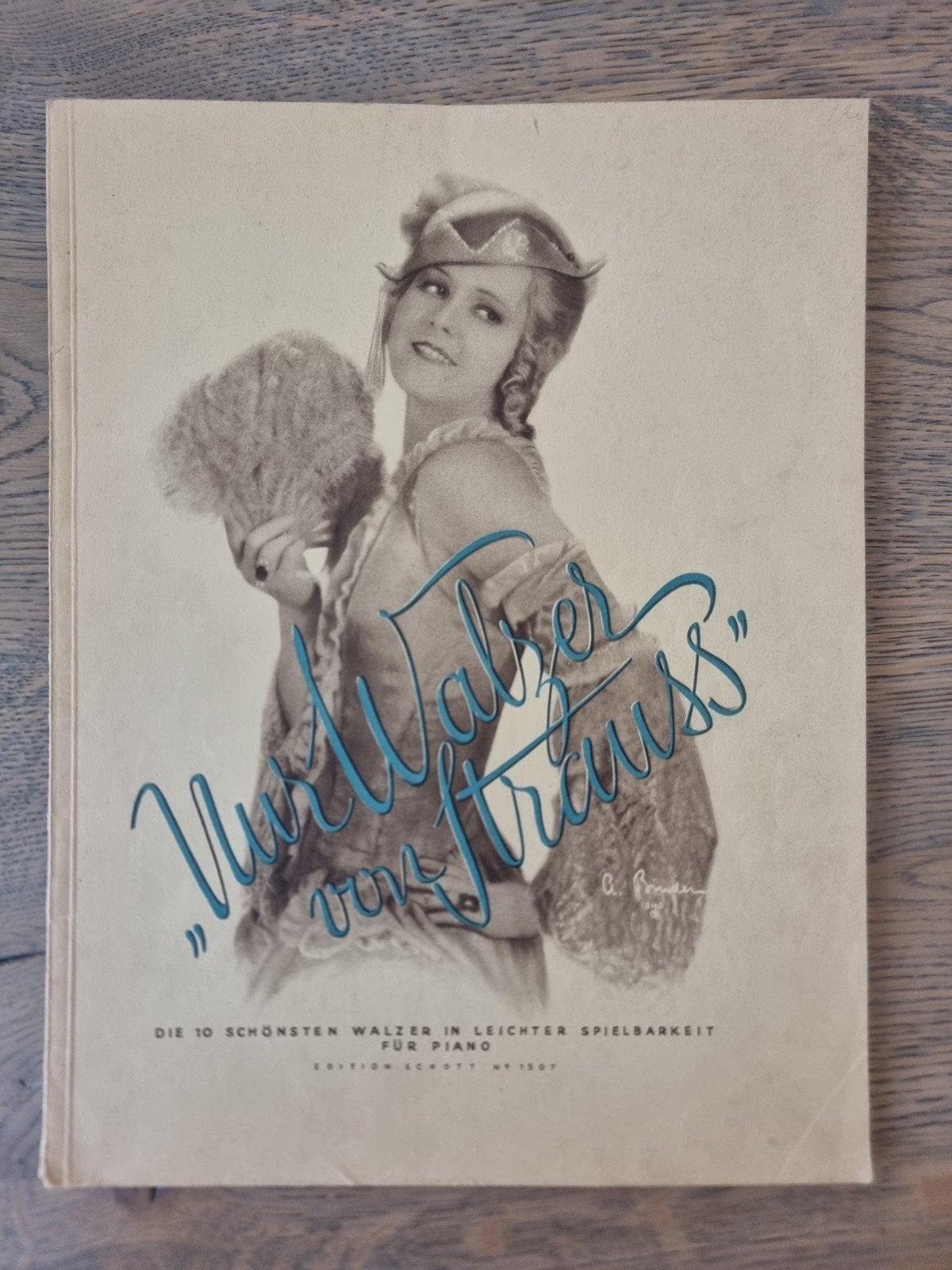 Bladmuziek 'Nur Walzer von Strauss', Gebruikt, Klassiek, Ophalen of Verzenden, Keyboard