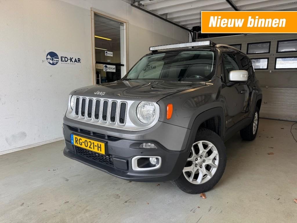 Jeep RENEGADE 1.4 MultiAir 75th Anniversary AWD VERHOOGD NET, Auto's, Jeep, Gebruikt, Euro 6, 4 cilinders, 14 km/l