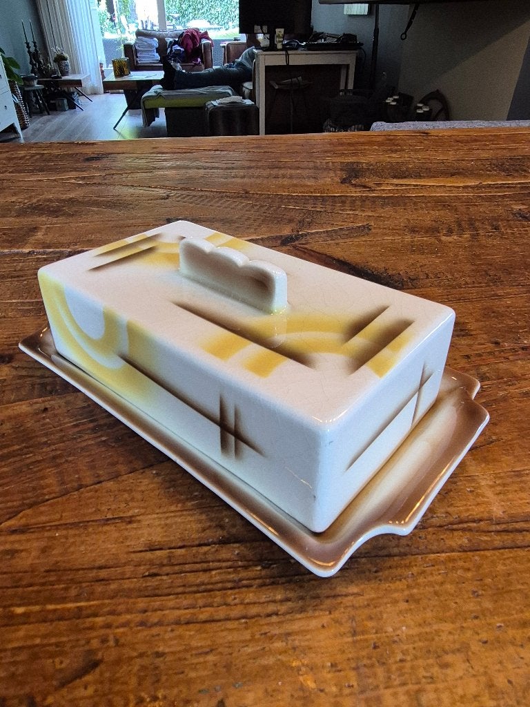 Art Deco botervloot. SS Meissen., Ophalen