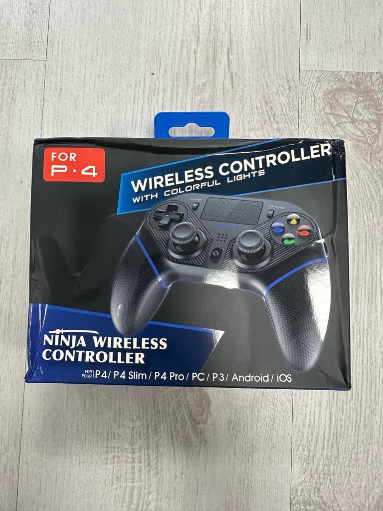 Ninja Wireless Controller voor PS4/PS3/PC/Android/iOS, Nieuw, Ophalen of Verzenden, Controller, PlayStation 4