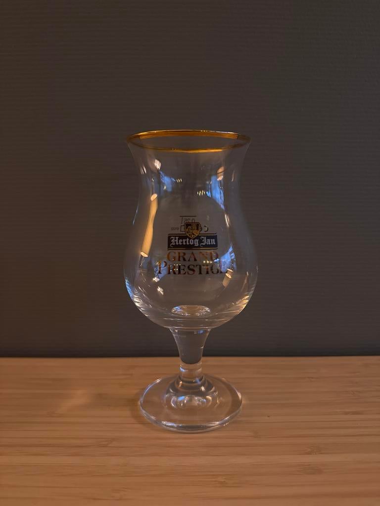 Hertog Jan Grand Prestige Bierglas - Zo goed als nieuw, Ophalen, Glas of Glazen, Overige stijlen, Glas