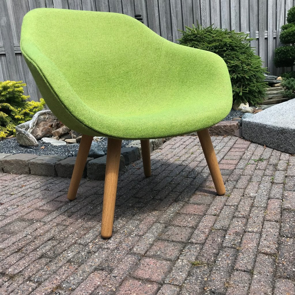 3 Hay AAL 82 81 stoel fauteuil lounge chair design groen, 75 tot 100 cm, Ophalen of Verzenden, Nvt, 75 tot 100 cm