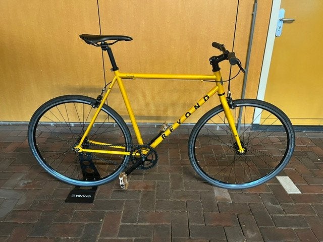 Beyond Viking Singlespeed Fixie sportfiets racefiets 59 cm, Fietsen en Brommers, Fietsen | Heren | Herenfietsen, Gebruikt, Velgrem