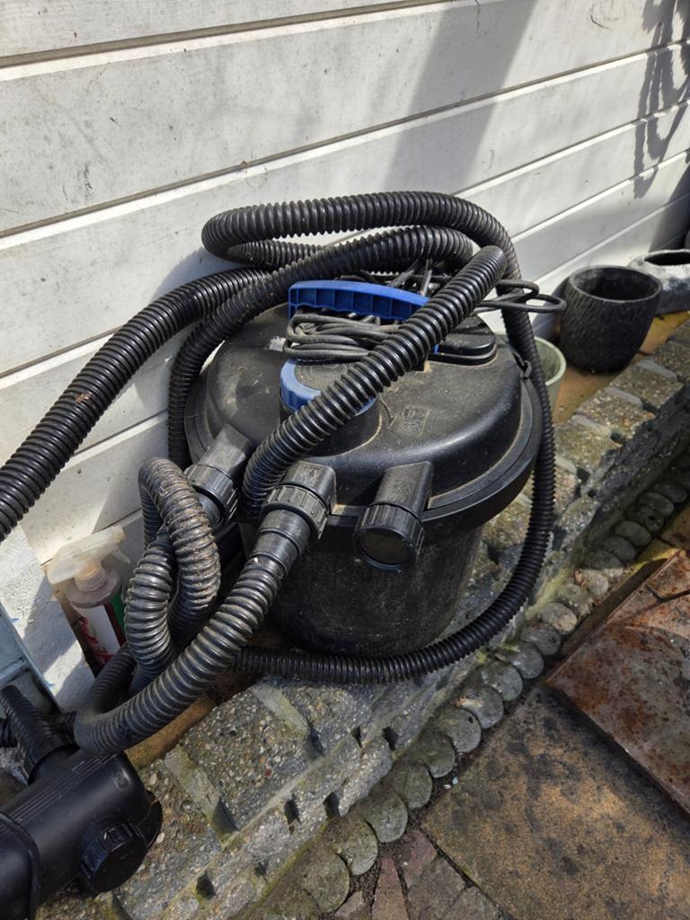 WilTec CPF-250 vijverfilter met AquaKing UV-C unit, Tuin en Terras, Vijvers, Ophalen