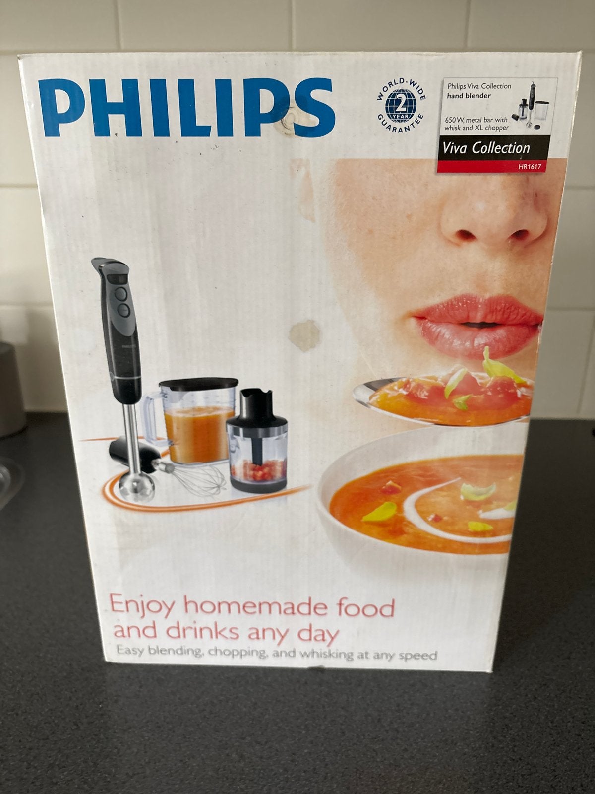 Nieuwe Philips Viva Collection staafmixer HR1617, Ophalen of Verzenden, Nieuw