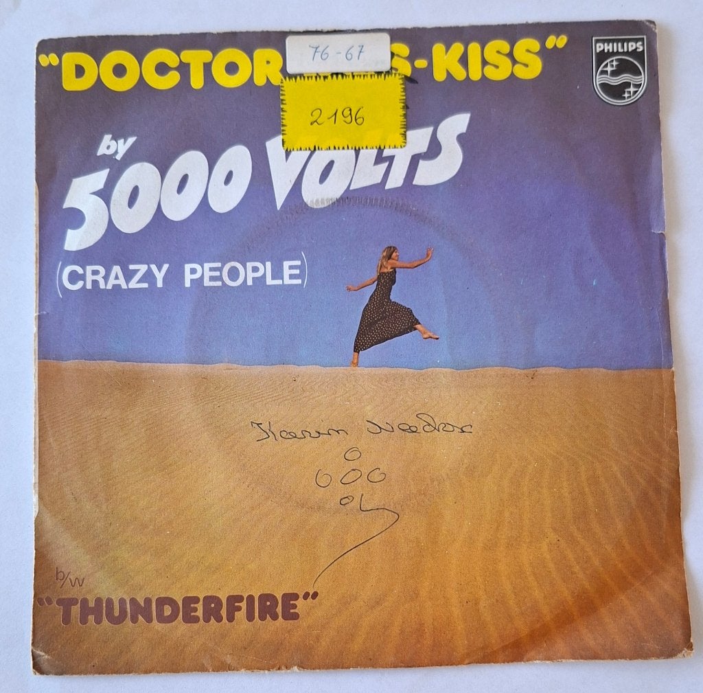 5000 Volts - Doctor kiss kiss, Gebruikt, Ophalen of Verzenden, Pop, Overige typen