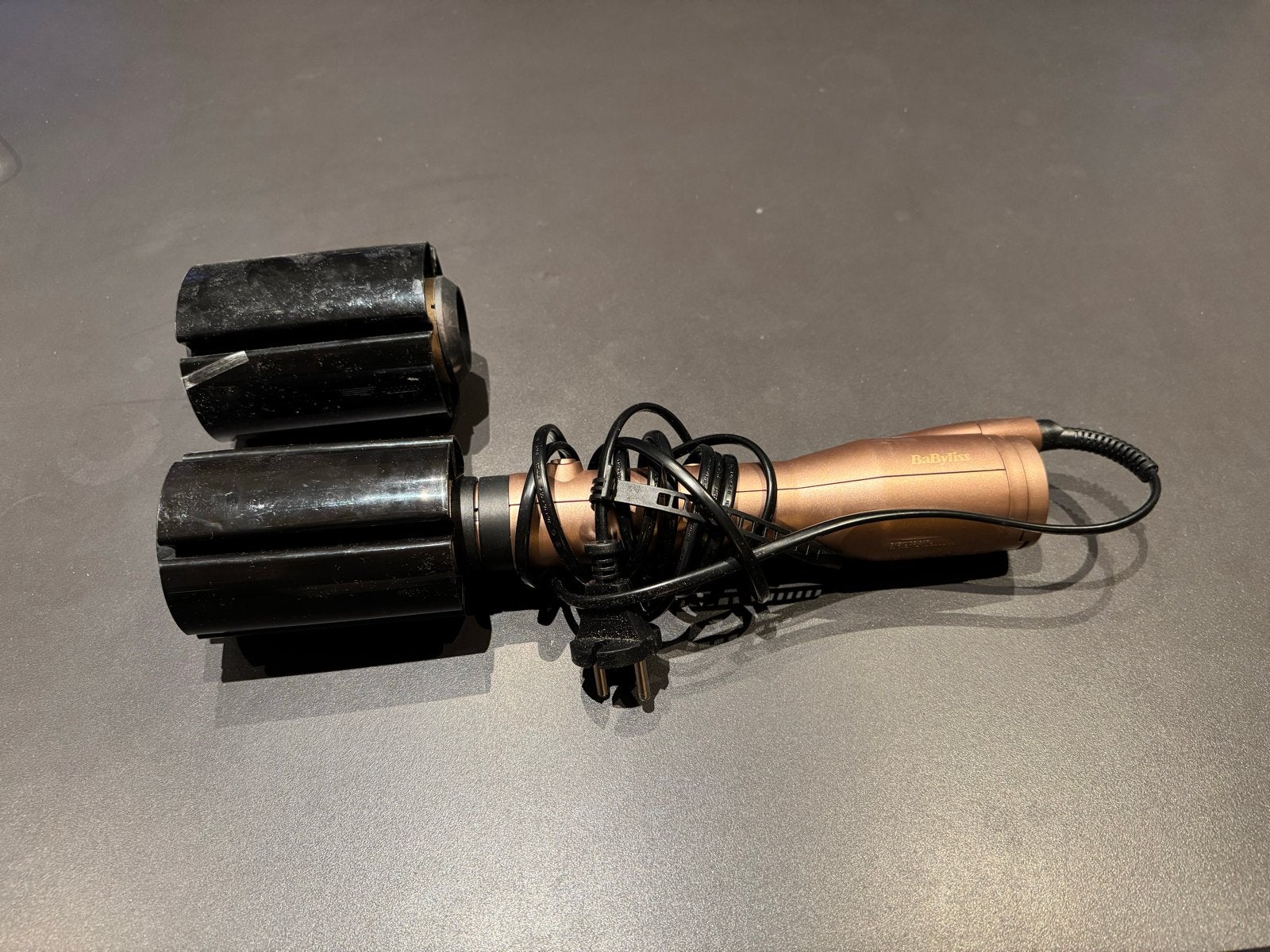 BaByliss dual roterende föhnborstel - Zo goed als nieuw, Ophalen, Zo goed als nieuw, Haarverzorging