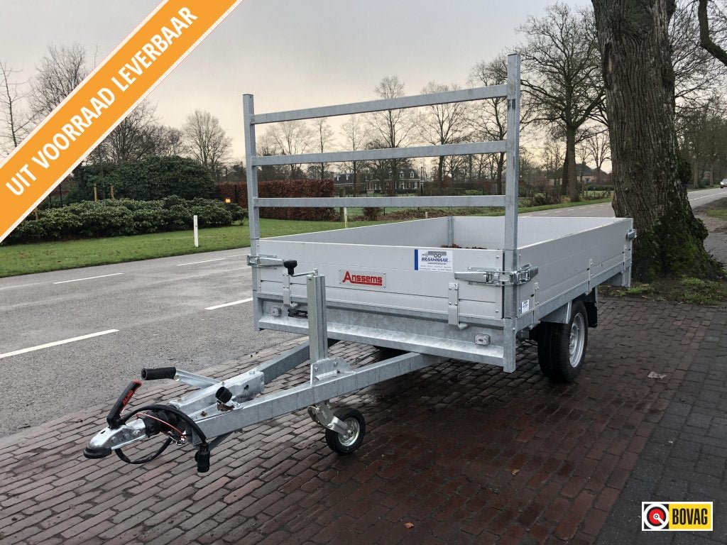 Anssems PSX Plateauwagen Enkelasser / tandemasser prijs va., Gebruikt