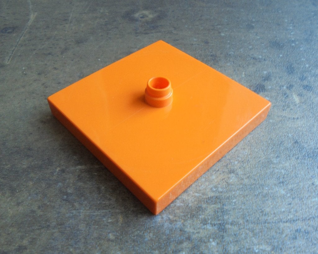 Lego Duplo Turntable 4x4 Base (zie foto's) 5, Ophalen of Verzenden, Gebruikt, Losse stenen, Duplo