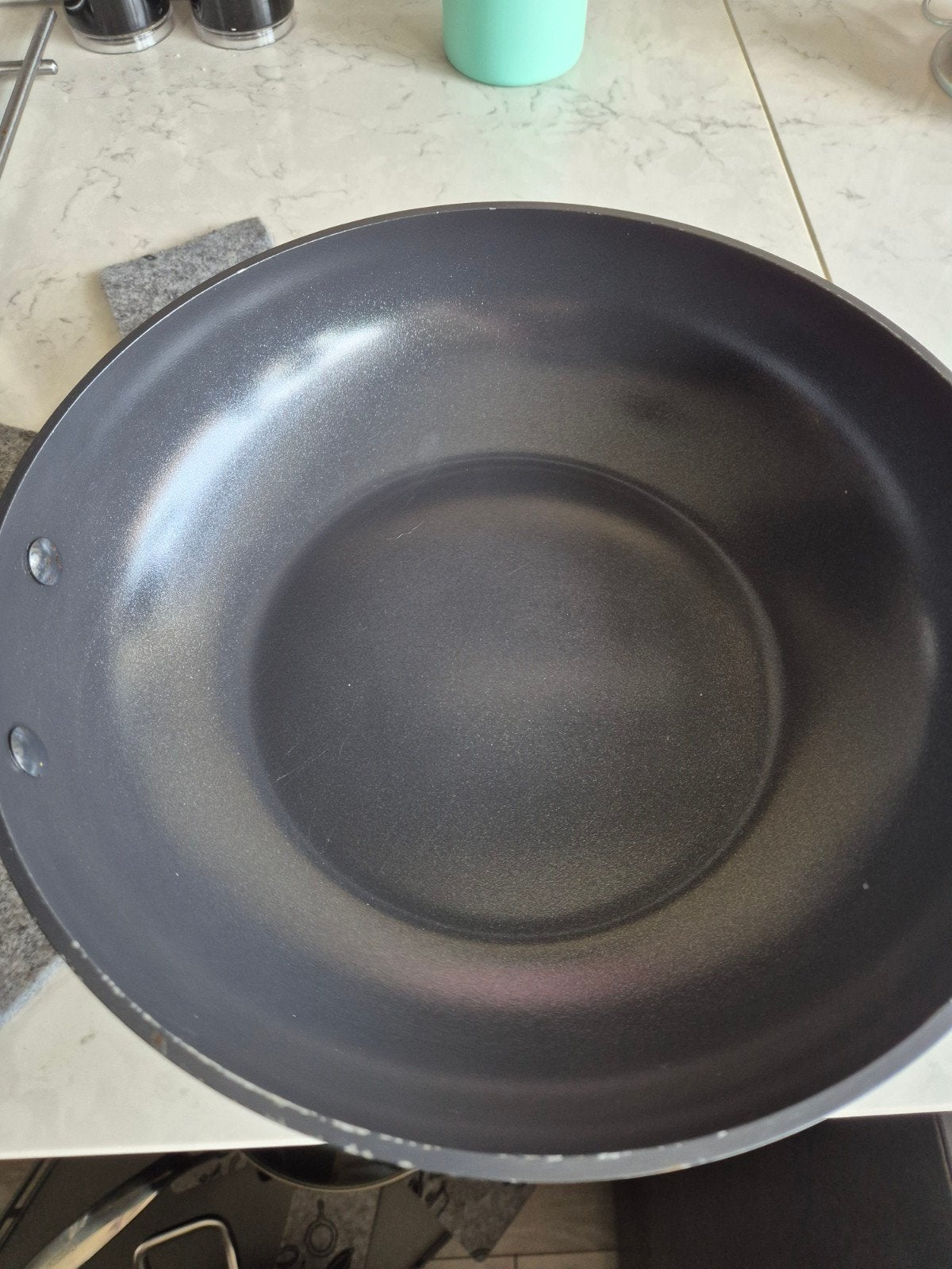 GreenPan wokpan, Ophalen, Gebruikt, Antiaanbaklaag, GreenPan