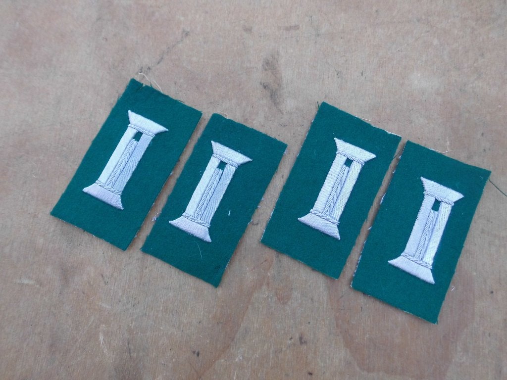 + Duitse Waffenrock Mouwemblemen Uniform Duitsland +, Ophalen of Verzenden, Duitsland, Embleem of Badge