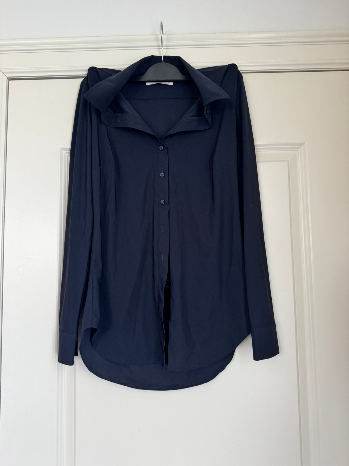 Studio Anneloes Poppy donkerblauw travelstof maat xs, Verzenden, Zo goed als nieuw, Maat 34 (XS) of kleiner, Blauw