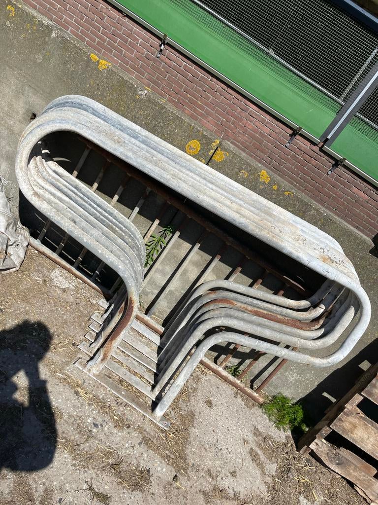 26 Gegalvaniseerde spinder Ligboxen voor Grootvee