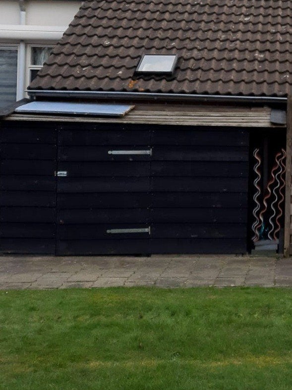 klikohok. Reeds afgebroken .Prima kwaliteit hout, Tuin en Terras, Ophalen, Hout, Overige typen