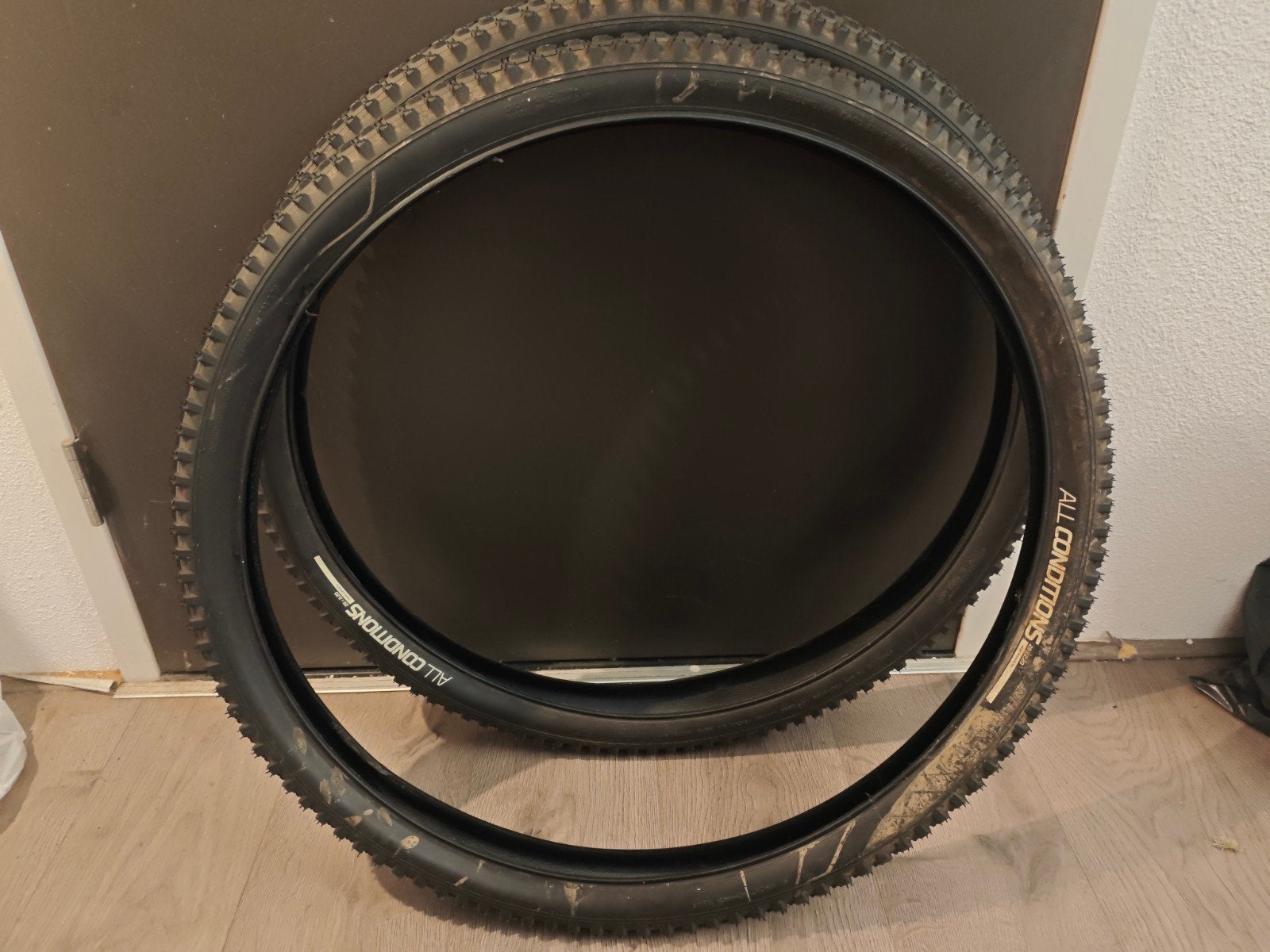 Rockrider All Conditions 29x2.20 MTB banden (2 stuks), Gebruikt, Band, Ophalen of Verzenden, Rockrider