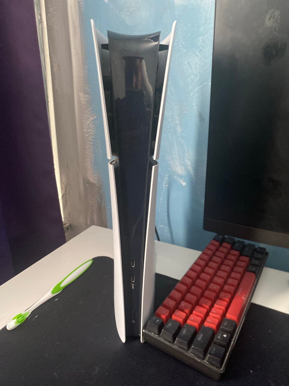 PlayStation 5 met monitor en 2 controllers (ruilen fatbike), Ophalen of Verzenden, Zo goed als nieuw, Playstation 5