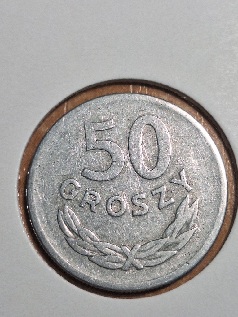 POLEN 50 groszy 1957 (#61), Ophalen of Verzenden, Polen, Losse munt