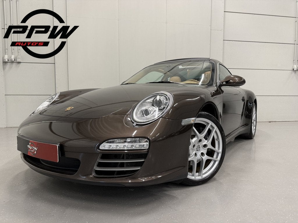 Porsche 911 997.2 Targa 4 3.6 PDK 47.728km/MACADAMIA METALLI, Auto's, Porsche, Gebruikt, Beige, 4 stoelen, Leder