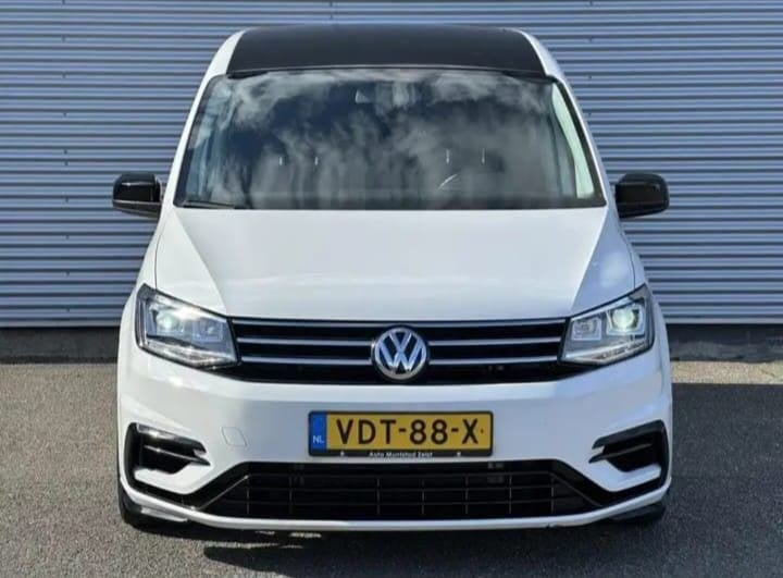 Volkswagen Caddy 2.0 TDI met trekhaak 180pk 2020 Wit, Auto's, Bestelauto's, Voorwielaandrijving, 4 cilinders, Volkswagen, Wit