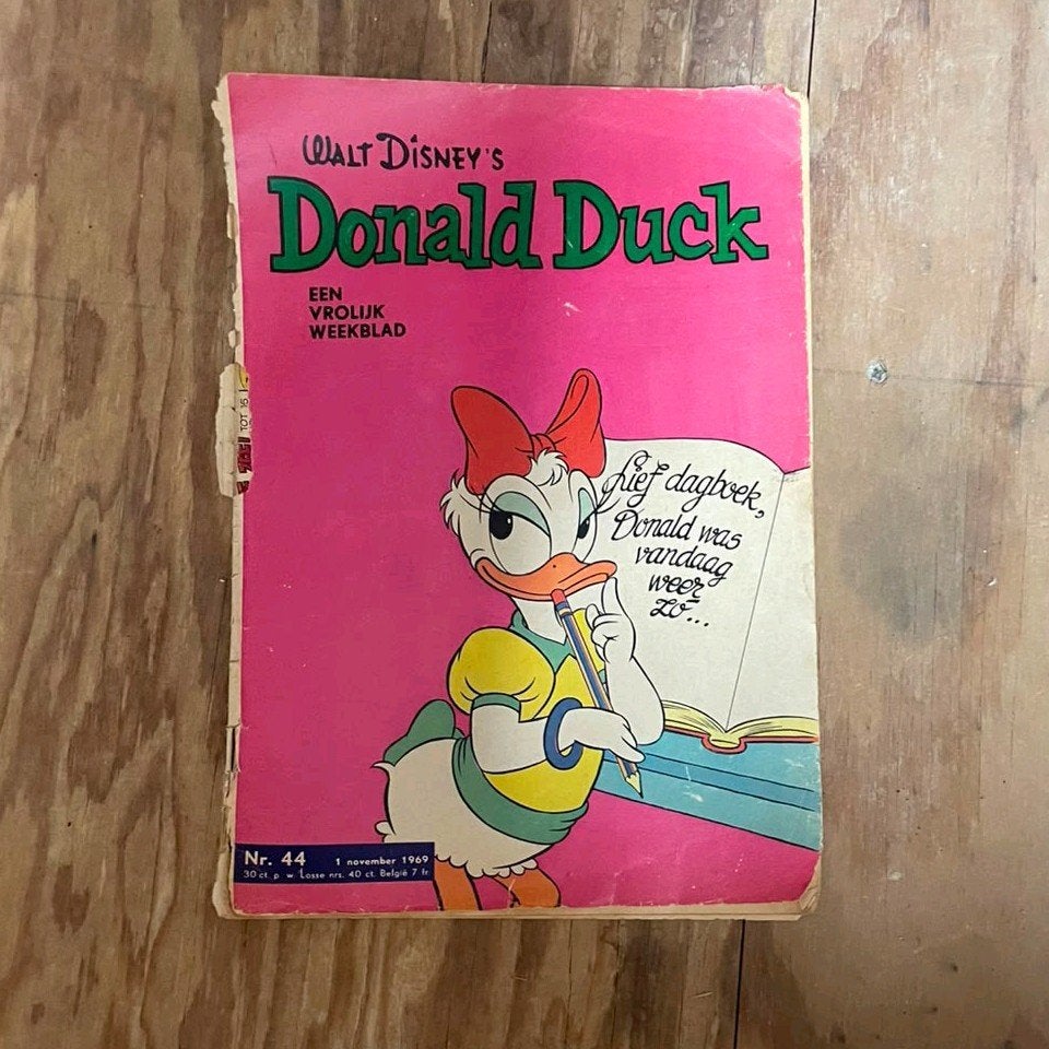 Walt Disney's Donald Duck Weekblad Nr. 44 (1969), Eén stripboek, Ophalen, Gelezen, Walt Disney