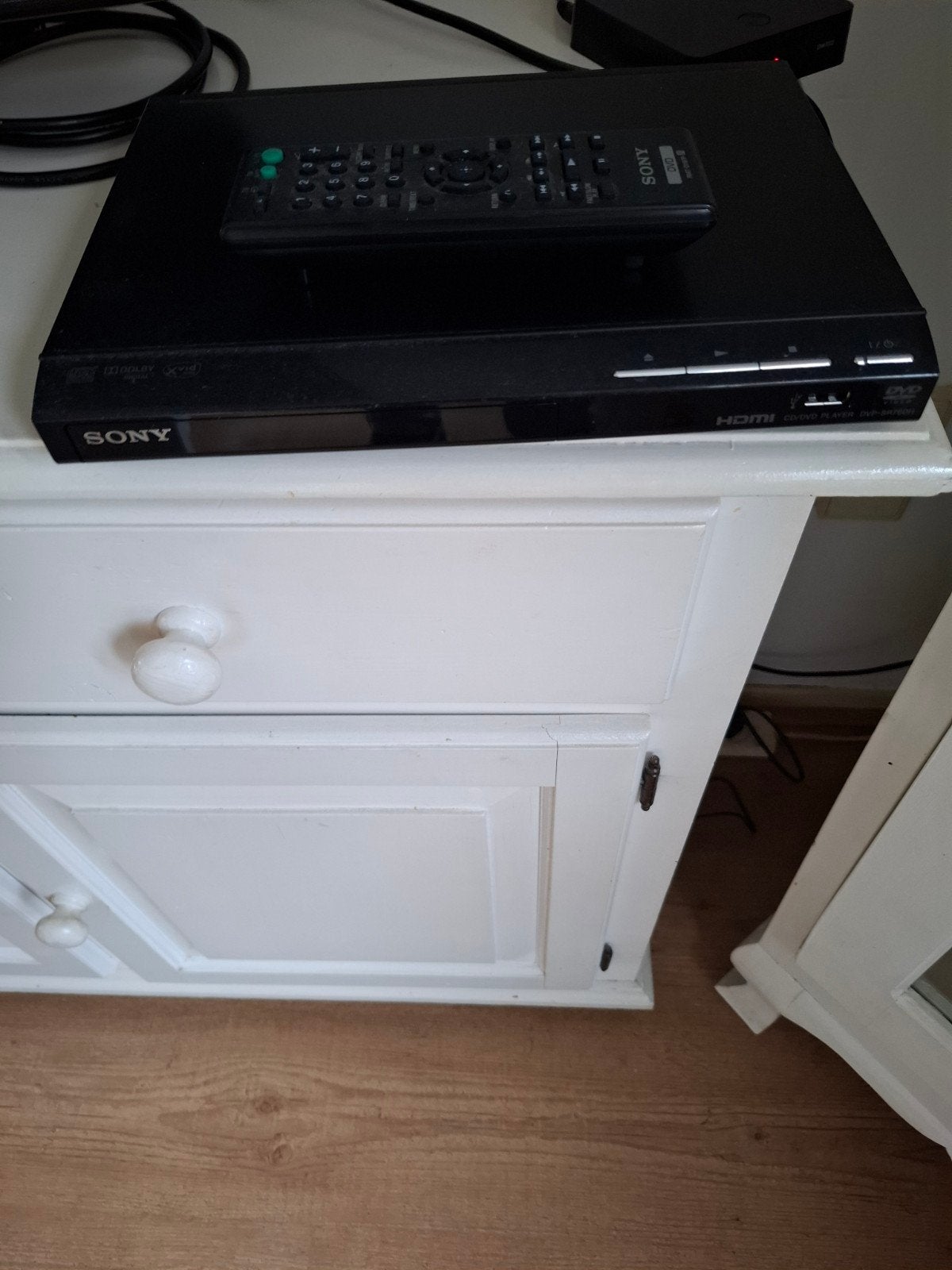 te koop DVD speler met doos met 100 DVD's, Ophalen, Zo goed als nieuw, Sony