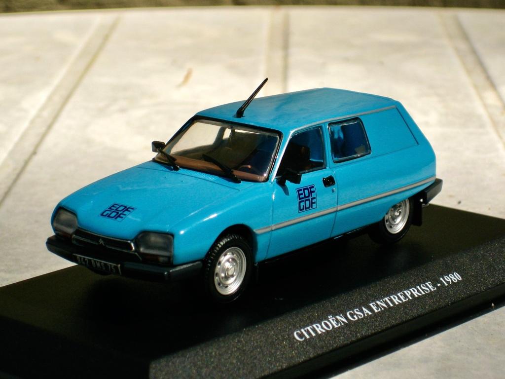 Citroen GSA Break Entreprise EDF-GDF 1980 Altaya 1:43, Ophalen of Verzenden, Nieuw, Auto, Overige merken