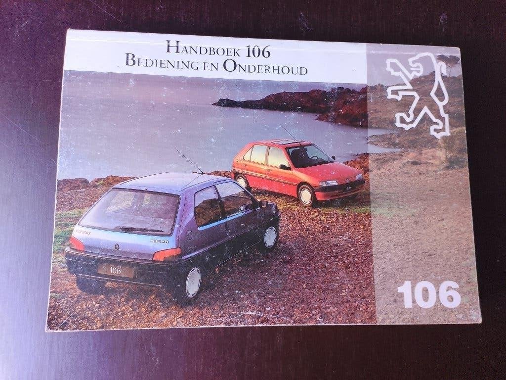 Instructieboekje - handleiding Peugeot 106, Verzenden