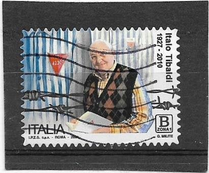 Italie 2021 Italo Tibaldi, Verzenden, Gestempeld