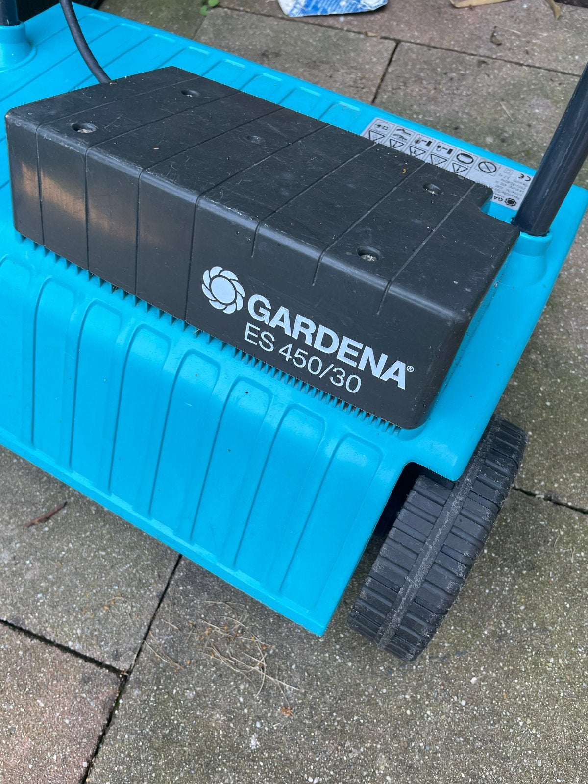 Gardena ES 450/30 Verticuteermachine - Werkt, maar functione, Tuin en Terras, Verticuteermachines, Ophalen, Gebruikt, Elektrisch