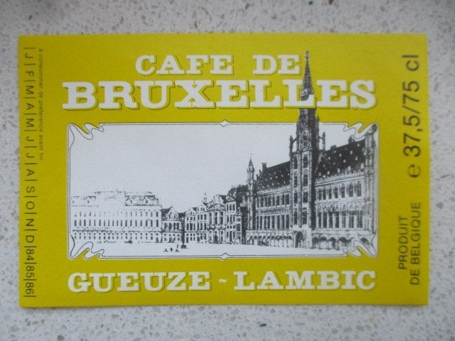 bieretiket Belgie 14-8 (5E), Verzamelen, Biermerken, Ophalen of Verzenden, Nieuw, Overige typen, Overige merken