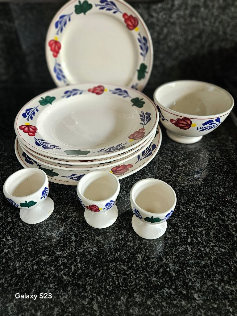 Boerenbont servies enkele artikelen, Huis en Inrichting, Ophalen, Overige merken, Landelijk/Boerenbont, Zo goed als nieuw