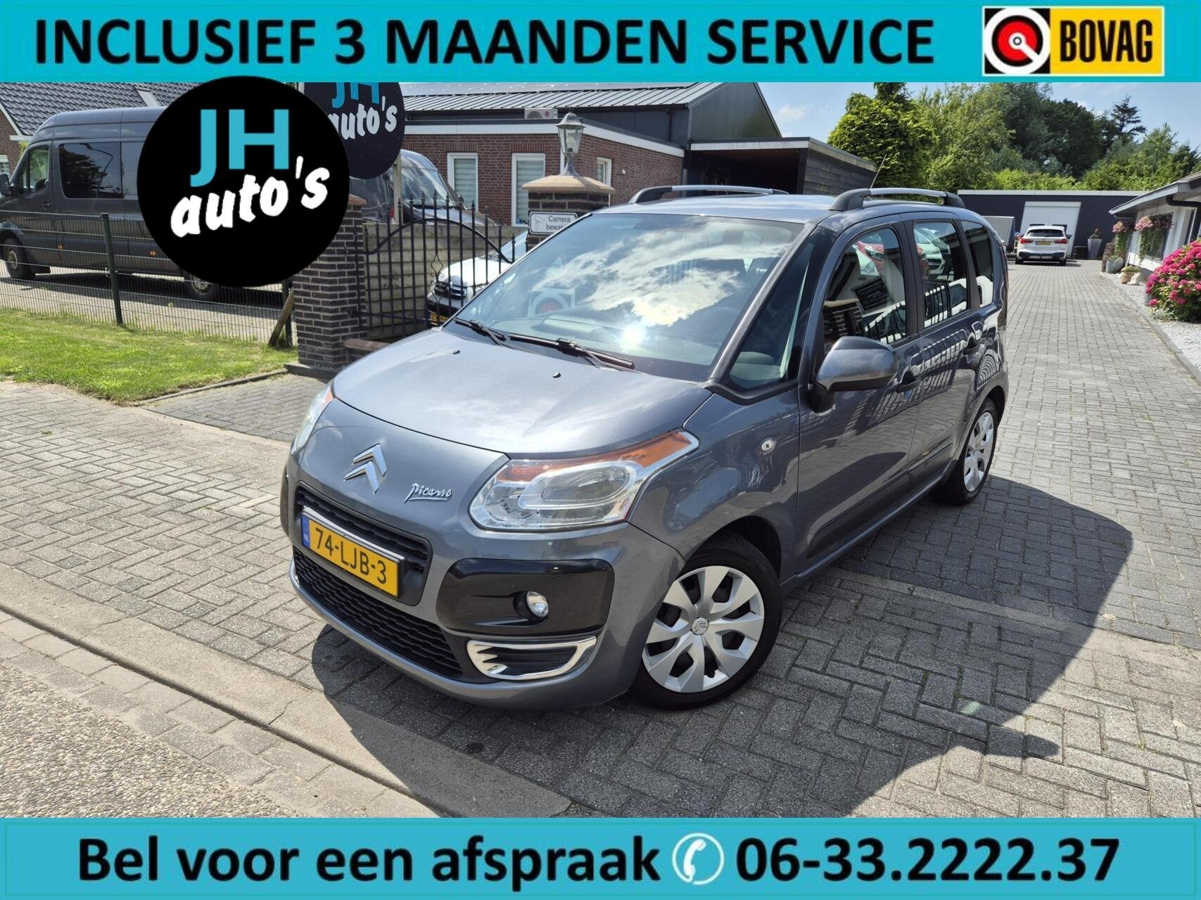 Citroen C3 Picasso 1.6 VTi Aura AIRCO | CRUISE | NW-APK, Auto's, Citroën, Voorwielaandrijving, Euro 5, Gebruikt, 4 cilinders