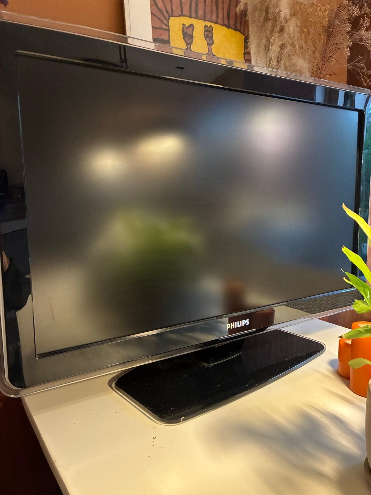 Philips LCD TV 37 inch (94 cm) - Goede staat, Ophalen, Philips, Gebruikt, 50 Hz