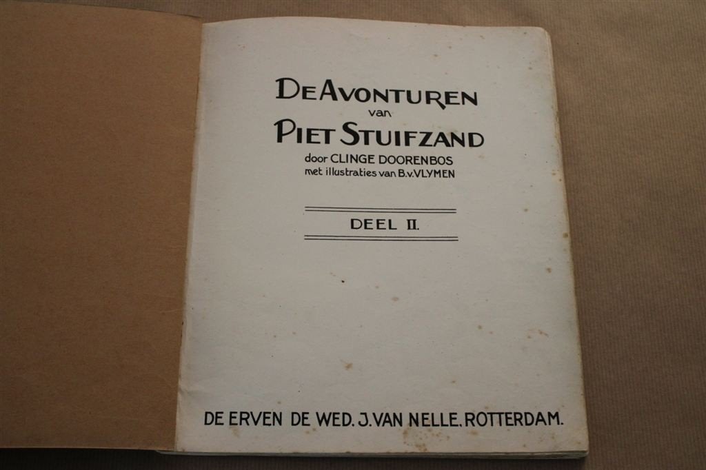 De avonturen van Piet Stuifzand. Deel 2. 1928., Ophalen of Verzenden, Gelezen