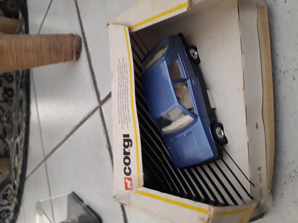 Renault 11 GTL corgi 1/32 blauw, Ophalen of Verzenden, Auto
