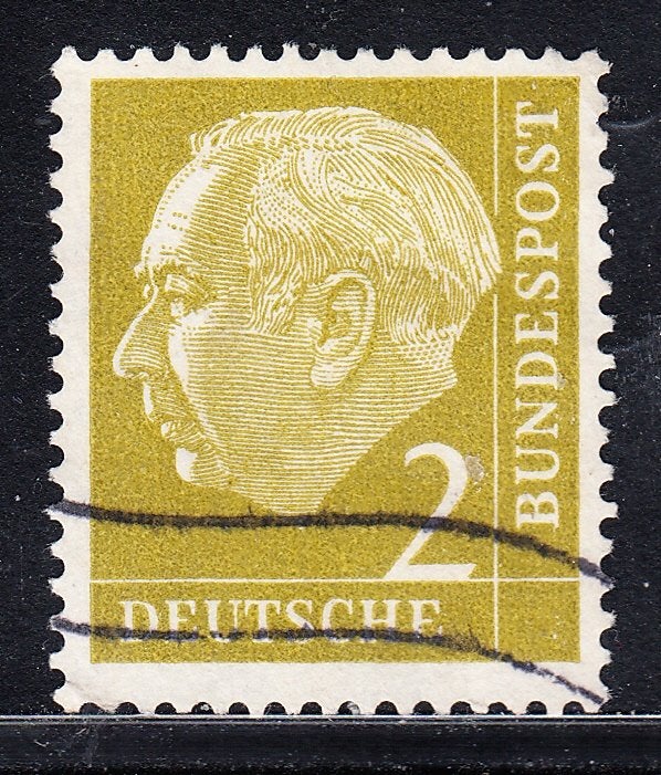 1924 - West Duitsland michel 177 gestempeld , Bondspresident, Postzegels en Munten, Verzenden, BRD, Gestempeld