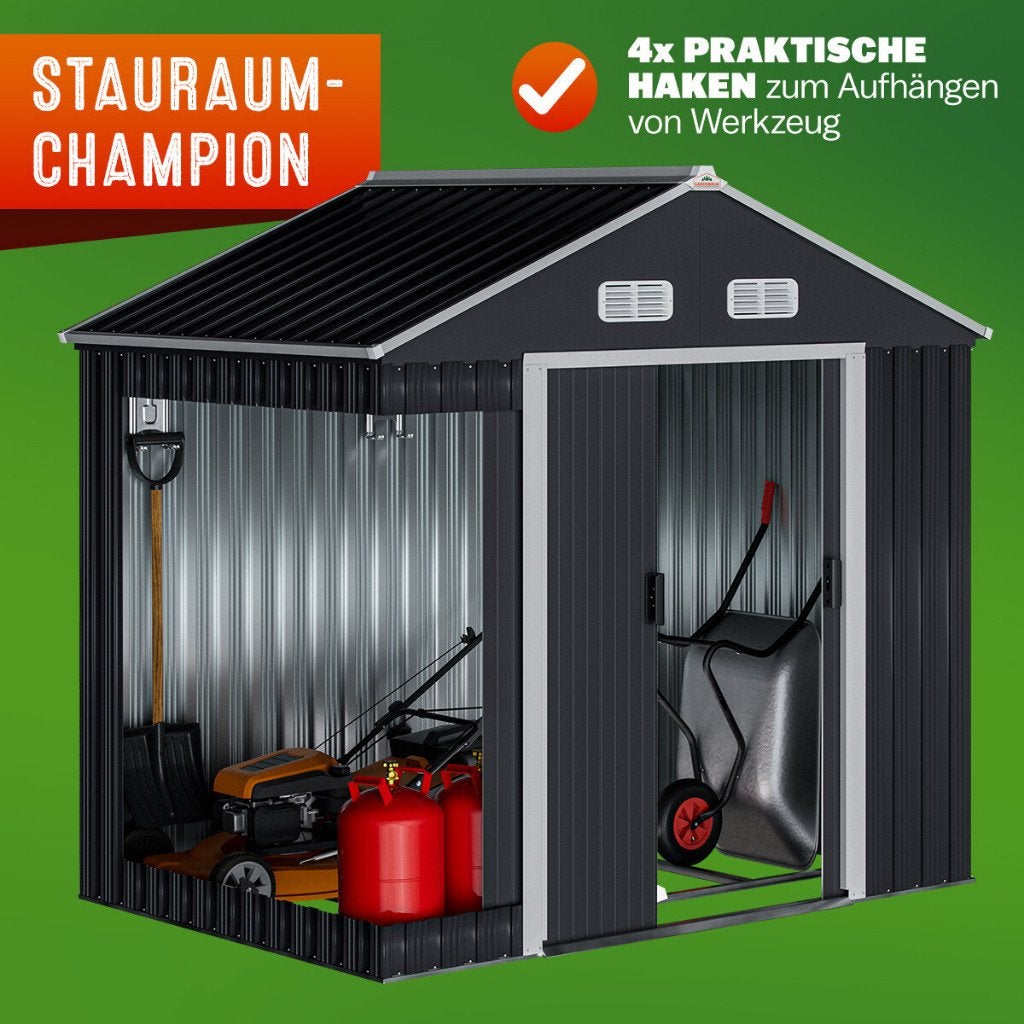 Tuinhuis tuinschuur staal 196x132x188 GRATIS BEZORGD!, Verzenden, Overige typen, Nieuw, Nvt