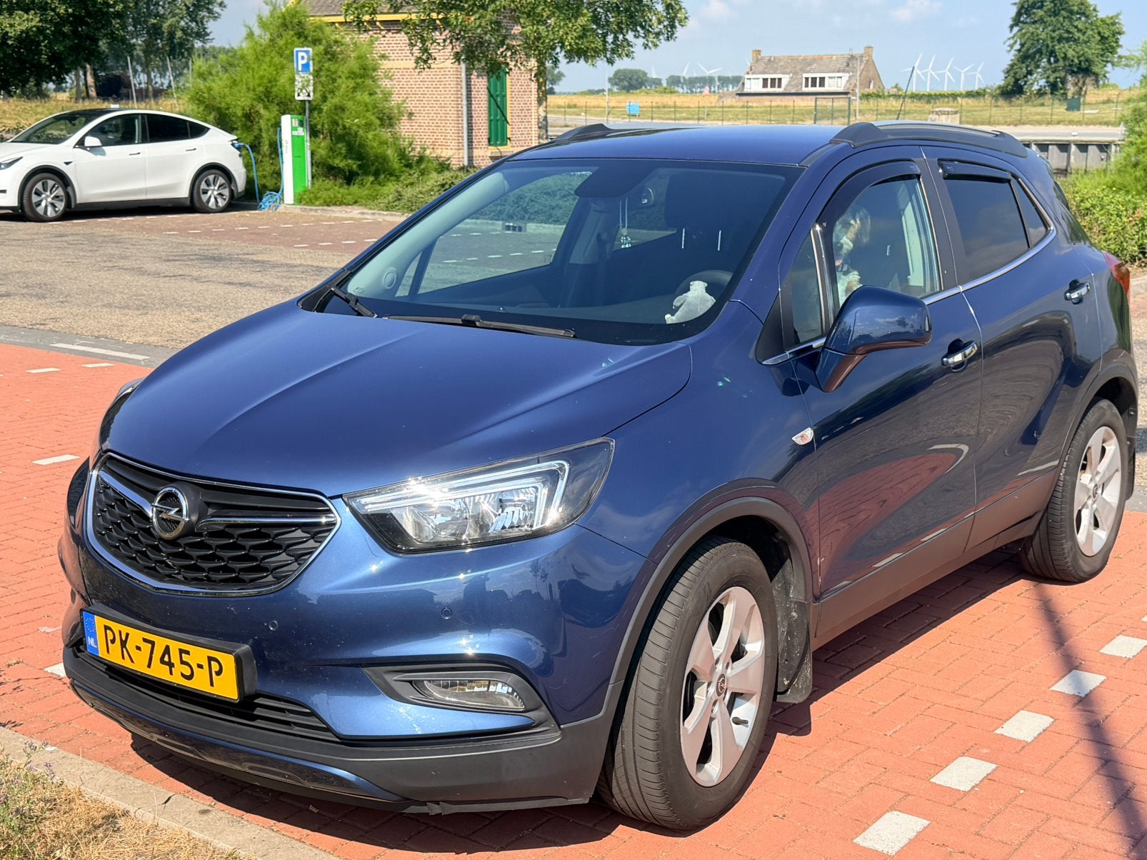 Opel MokkaX 1.4 Turbo 140pk Start/stop 2017 Blauw, Auto's, Opel, Voorwielaandrijving, Blauw, Origineel Nederlands, 1200 kg