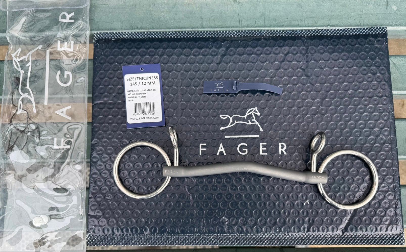 Sara Loose Baucher 14,5/12mm Faber Titanium, Ophalen of Verzenden, Nieuw
