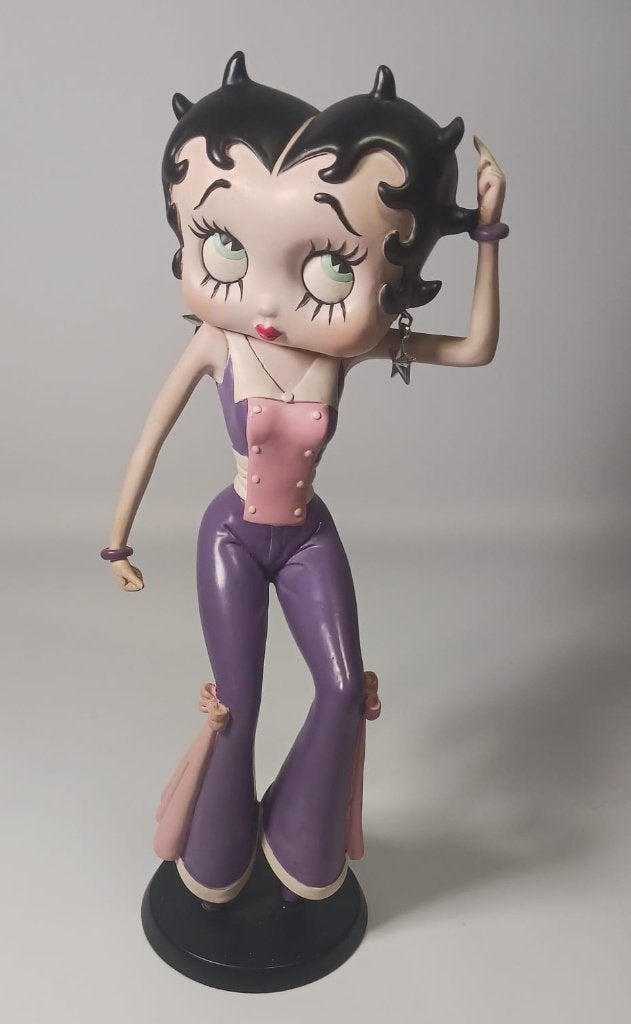 Betty Boop beeld disco lila rose kleding, Ophalen of Verzenden, Zo goed als nieuw, Mens