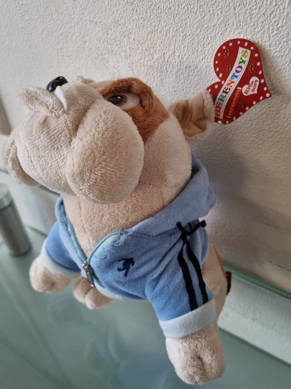 Berentoys,BULLDOG,Sportieve Hoody OUTFIT, 25cm, Nieuw!, Overige merken, Overige karakters, Nieuw, Middelgroot (20 tot 80 cm)