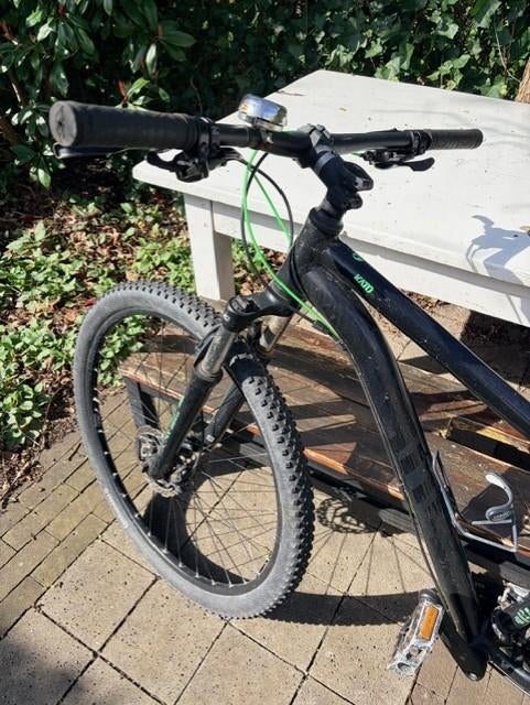 Mountainbike Ghost Kato, groen zwart, Fietsen en Brommers, Fietsen | Mountainbikes en ATB, Gebruikt, Hardtail, Schijfrem, 53 tot 57 cm