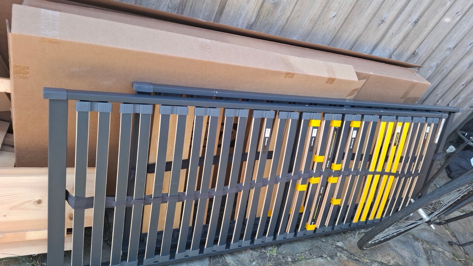 Lattenbodem 70x210 cm - Zo goed als nieuw, Gebruikt, 210 cm, Ophalen of Verzenden, Bedbodem