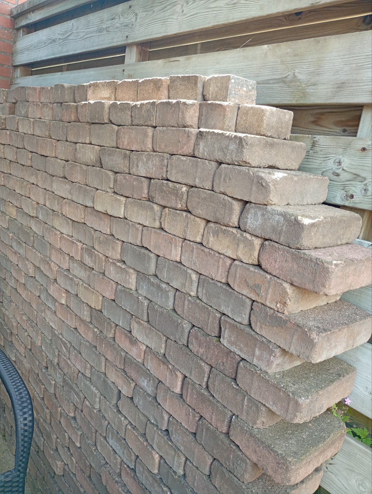 Gratis afhalen - tegels!!, Ophalen, Gebruikt, 5 tot 10 m², Beton