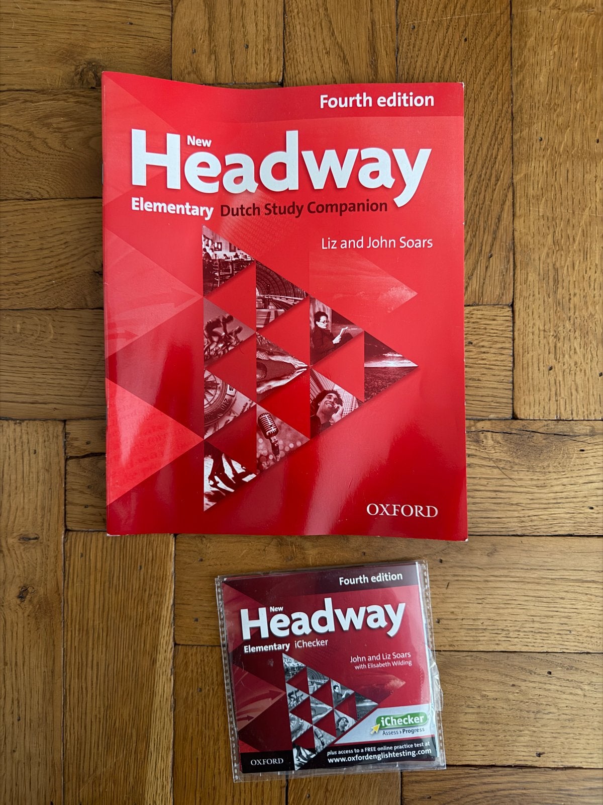New Headway Elementary Dutch Study Companion + Franse/Duitse, Ophalen of Verzenden, Alpha, Zo goed als nieuw, Overige niveaus